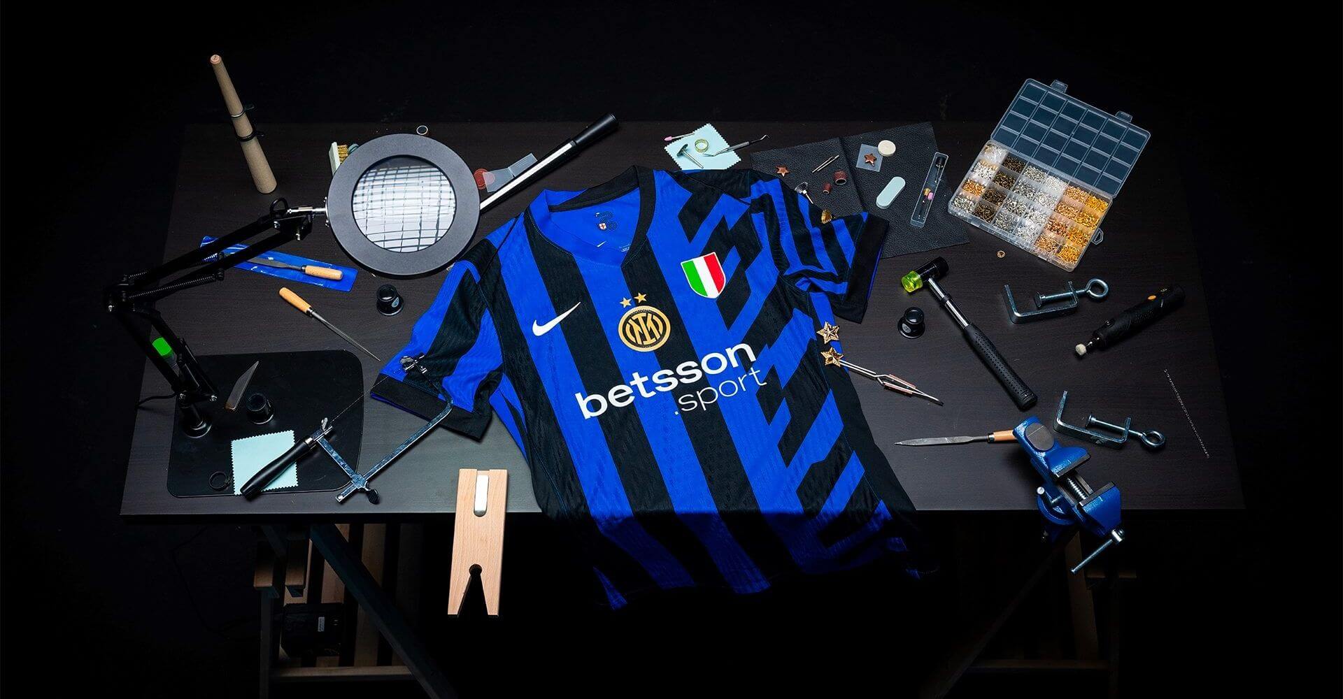 Betsson Brasil e Inter de Milão apresentaram sua nova camisa