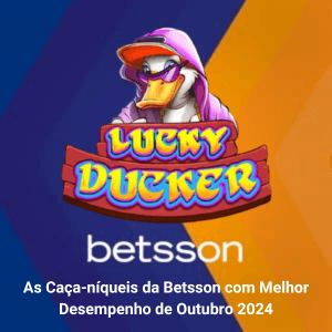 As Caça-níqueis da Betsson com Melhor Desempenho de Novembro 2024