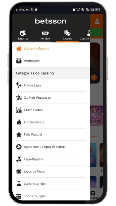 Betsson App Cassino