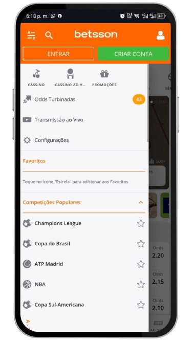 Betsson App Apostas Esportivas