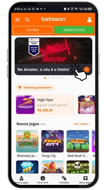Betsson, Caça-níqueis, Aviator