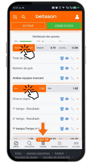 Betsson Criador de Apostas Bet Builder 2025