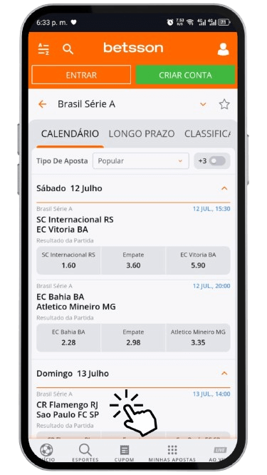 Como Fazer uma Aposta Esportiva na Betsson