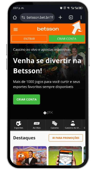 Como instalar o Betsson App no Brasil