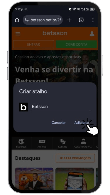 Como instalar o Betsson App no Brasil
