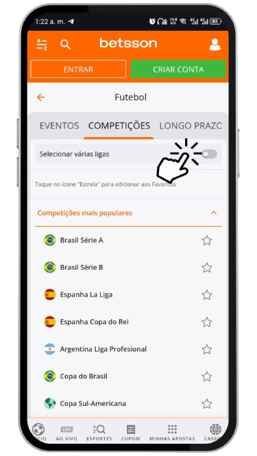Como Apostar em Futebol com a Betsson