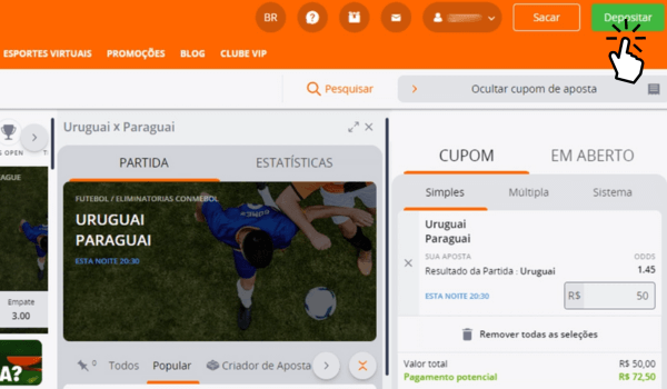 Como Depositar e Sacar Dinheiro da Betsson
