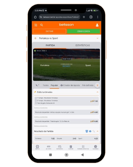 Cómo apostar en el campeonato Brasileirão desde Betsson Brasil - des