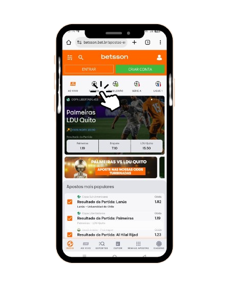 como apostar na Liga dos Campeões da Betsson Brasil