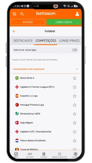 Apostar Hándicap na Betsson Brasil