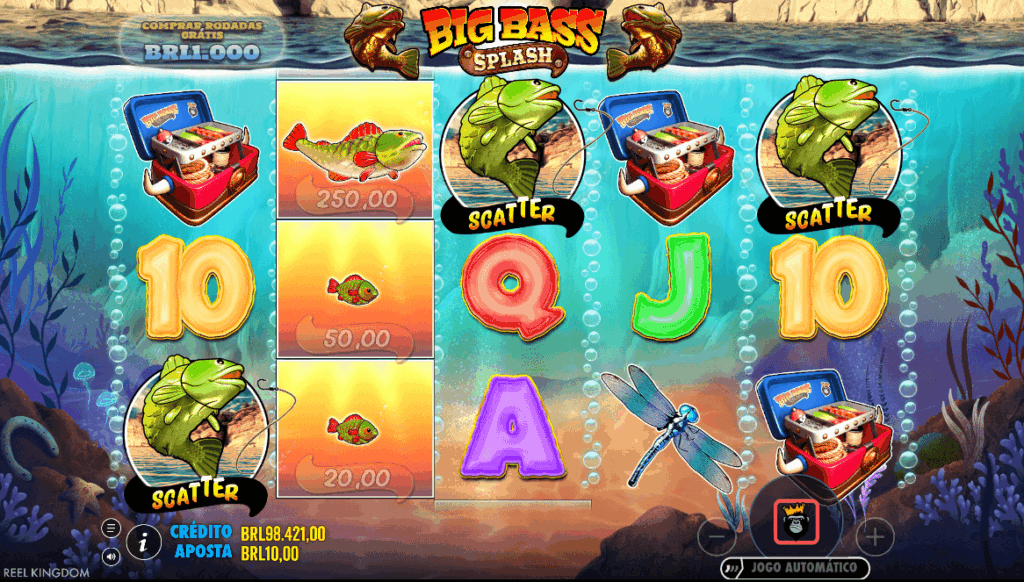 Como Jogar no Big Bass Splash na Betsson Brasil