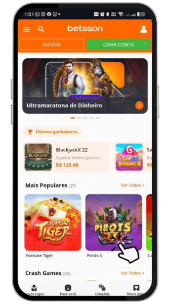 Como jogar Pirots 3 na Betsson Brasil