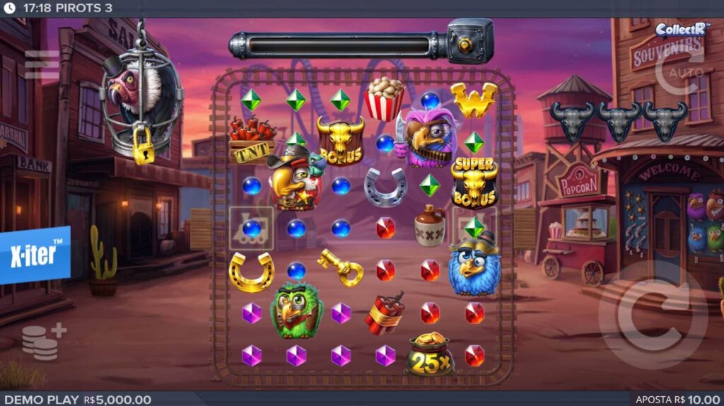 Como jogar Pirots 3 na Betsson Brasil