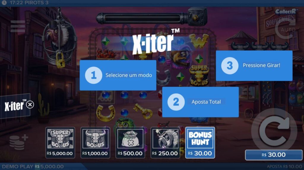 Como jogar Pirots 3 na Betsson Brasil