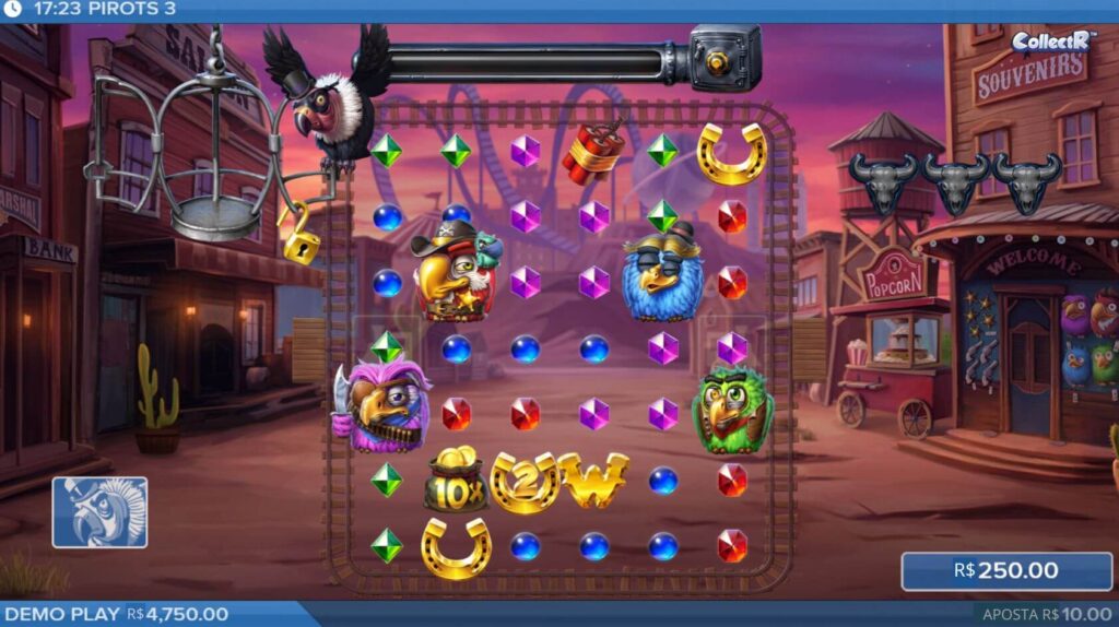 Como jogar Pirots 3 na Betsson Brasil