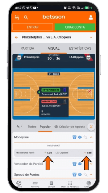 Estratégias de Apostas ao Vivo na Betsson