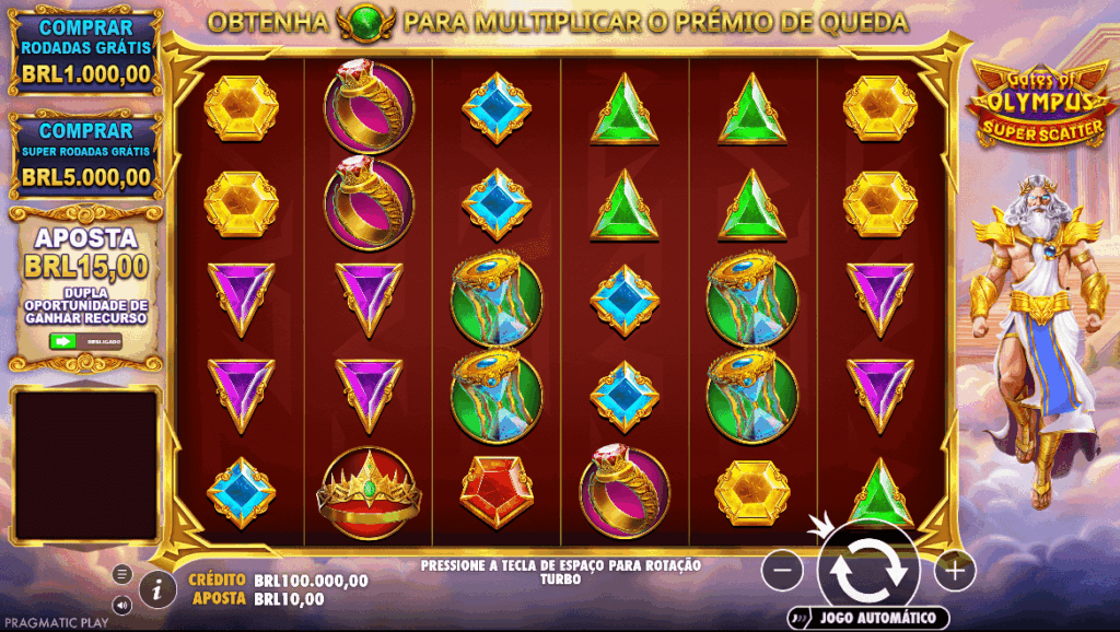 Como Jogar Gates of Olympus Super Scatter na Betsson Brasil