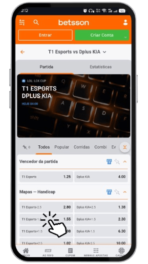 Como Apostar em LoL com a Betsson Brasil