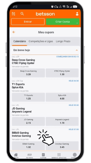 Como Apostar em League of Legends