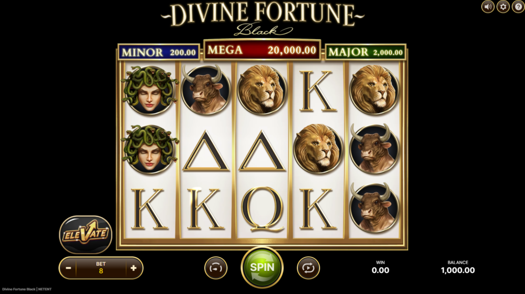 Betsson Melhores Slots Mitologia - 19 - Divine Fortune Black