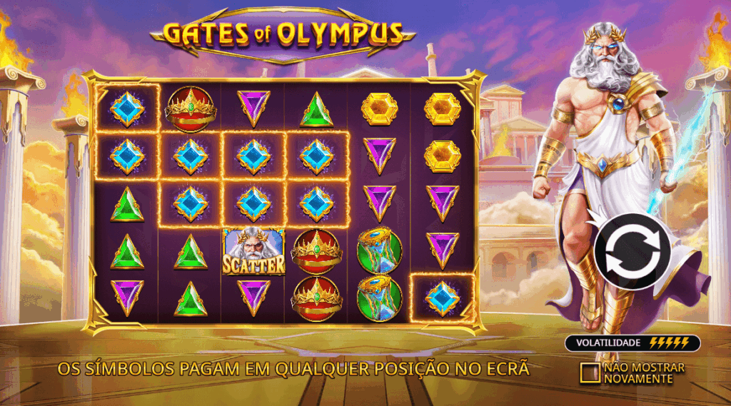 Betsson Melhores Slots Mitologia - Gates of Olympus