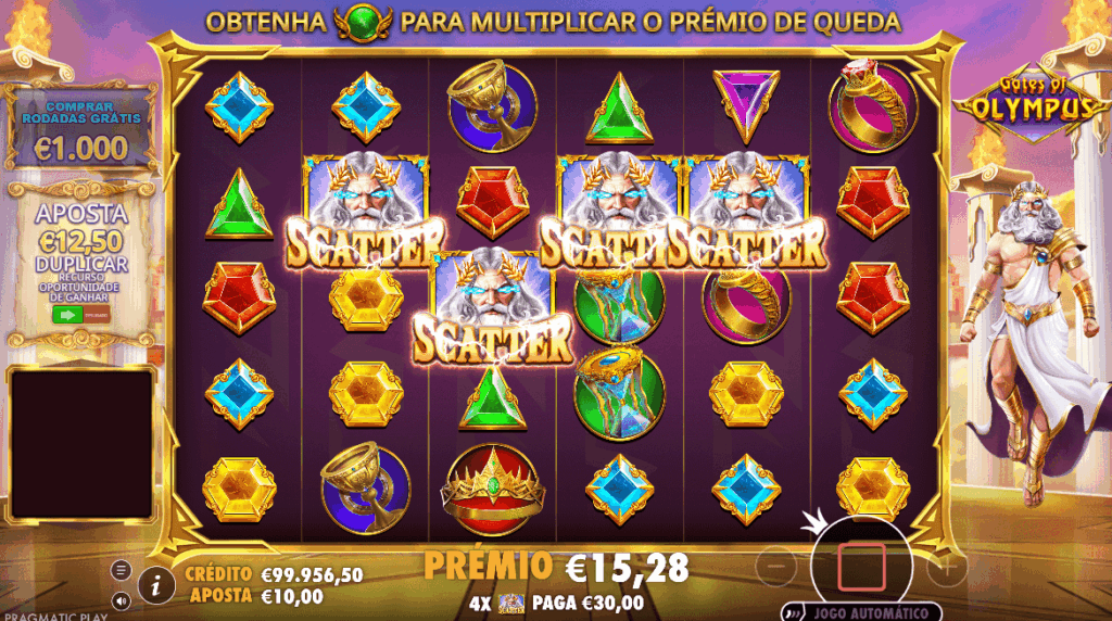 Betsson Melhores Slots Mitologia - 4 - Gates of Olympus