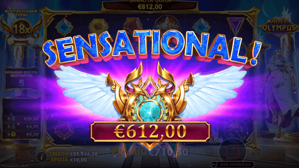 Betsson Melhores Slots Mitologia - 7 - Gates of Olympus