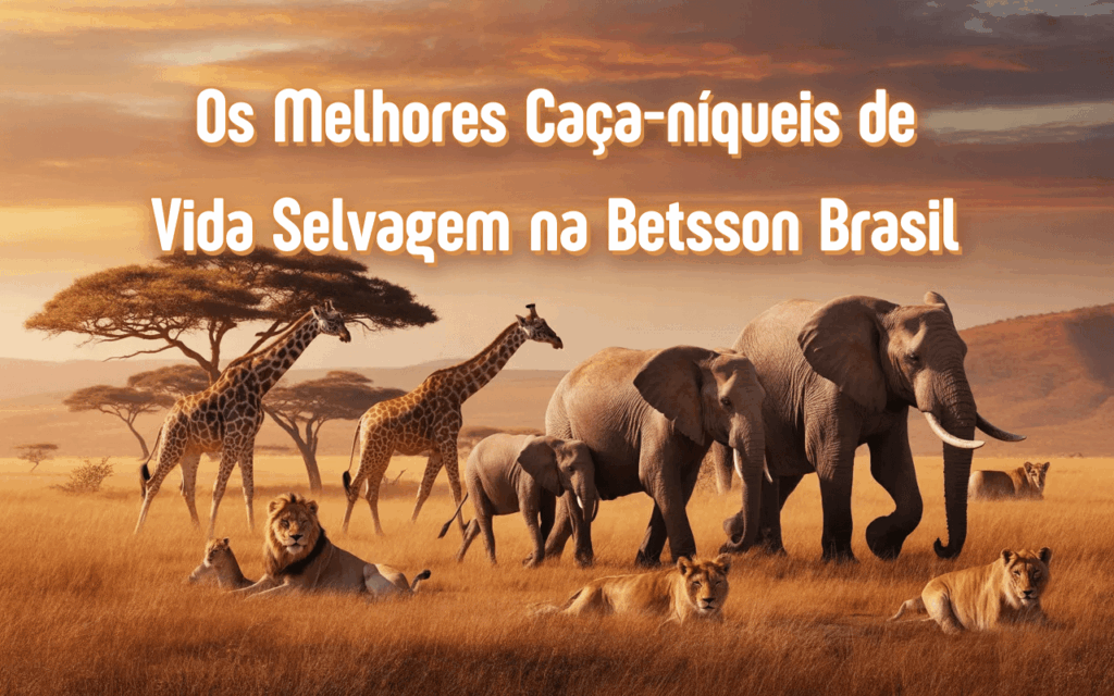 Os Melhores Caça-níqueis de Vida Selvagem na Betsson Brasil