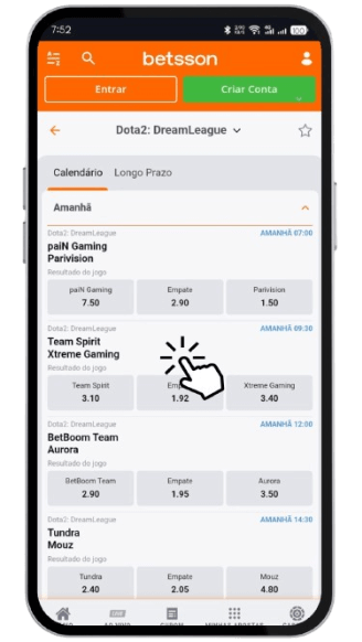 Como apostar em Dota 2 na Betsson