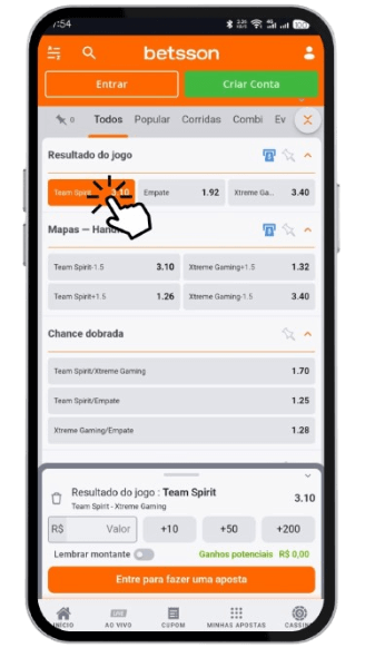 Como apostar em Dota 2 na Betsson