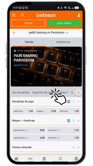 Como apostar em Dota 2 na Betsson