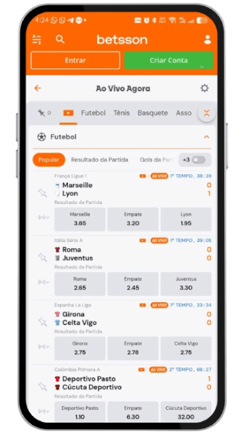 Betsson App Apostas Esportivas