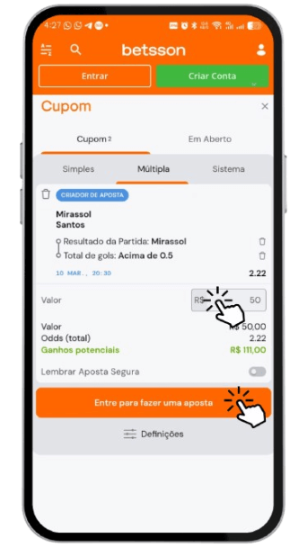 Betsson App Criador de Apostas