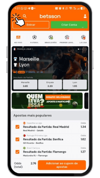 Betsson App Odds Turbinadas