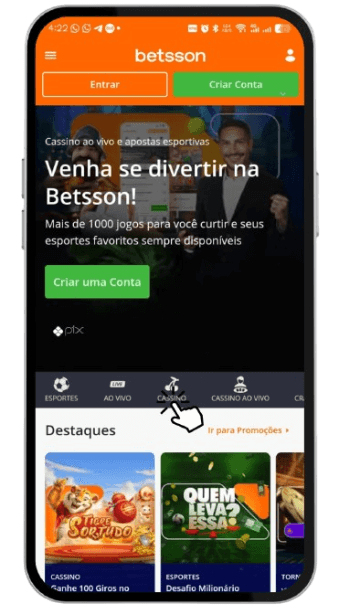 Cassino Betsson App Brasil