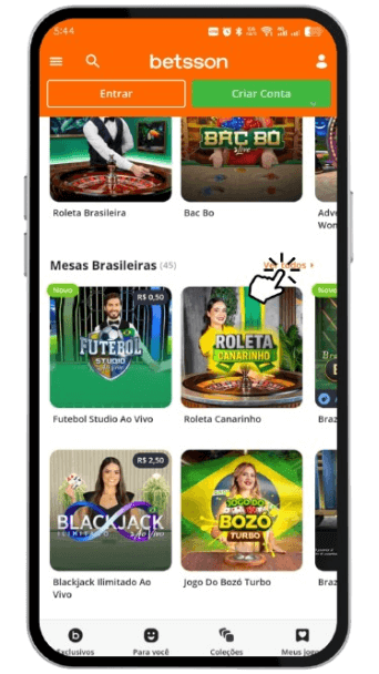 Betsson App Cassino Ao Vivo mesas brasileiras