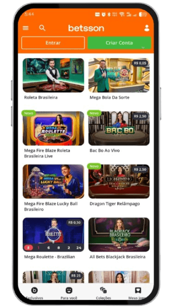 Betsson App Cassino Ao Vivo