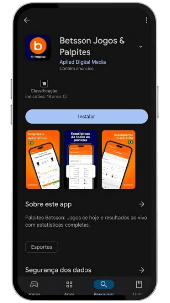Baixar Betsson Score App