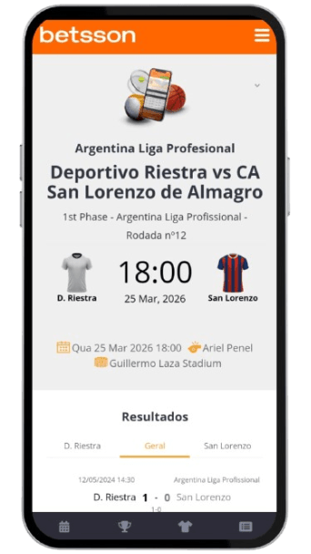 Betsson Score App