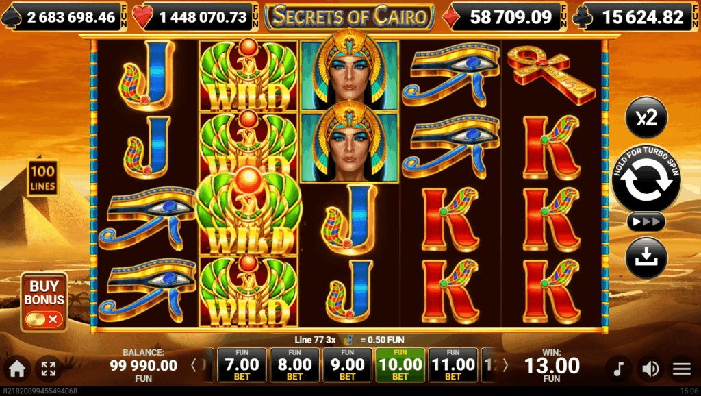 Os Melhores Caça-níqueis de Egito Antigo na Betsson Brasil