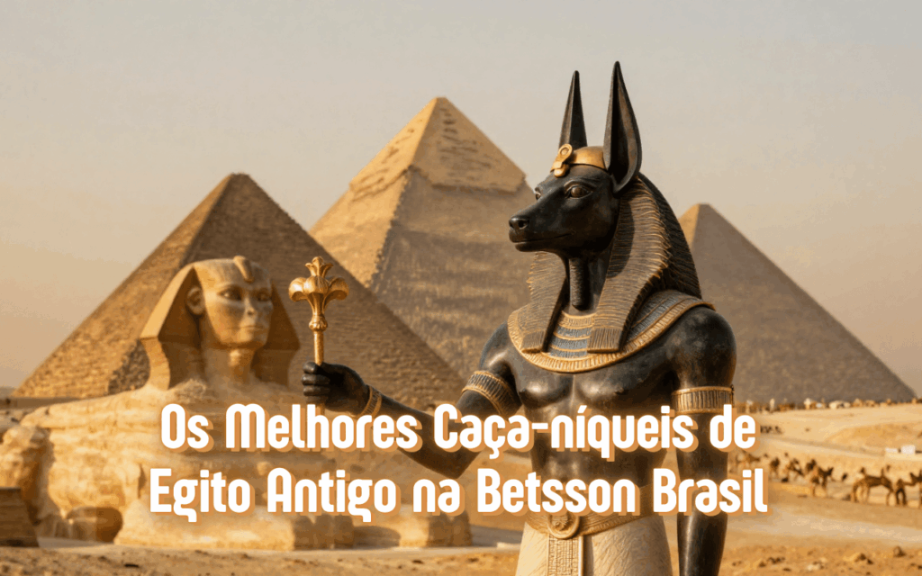 Os Melhores Caça-níqueis de Egito Antigo na Betsson Brasil