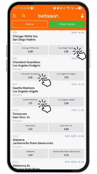 Tutoriais da Betsson Como Apostar no Beisebol