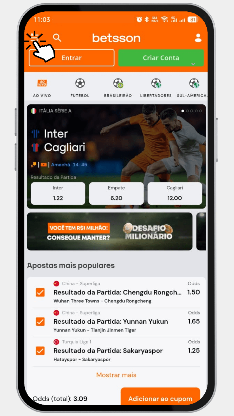 Betsson Como Apostar no Tênis