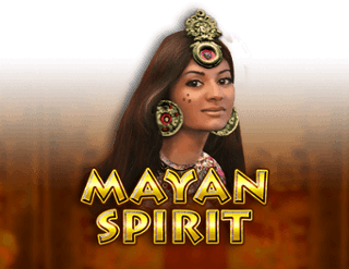 O clássico caça-níqueis da Betsson Brasil Mayan Spirit destaca o logotipo dourado com uma bela nativa americana.