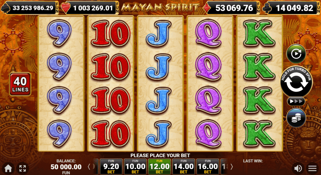 Na plataforma de jogos Betsson, vemos o título do slot iluminado em letras douradas sob a imagem da princesa.